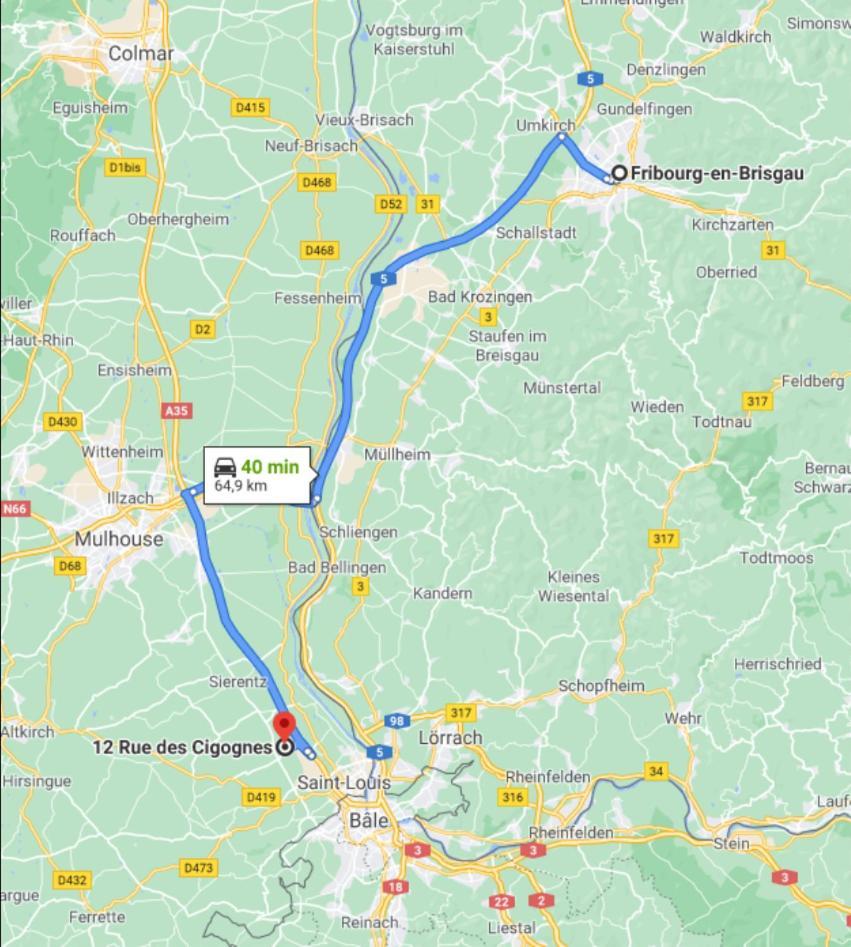 Appartamento Aux Cigognes De Blotzheim Esterno foto