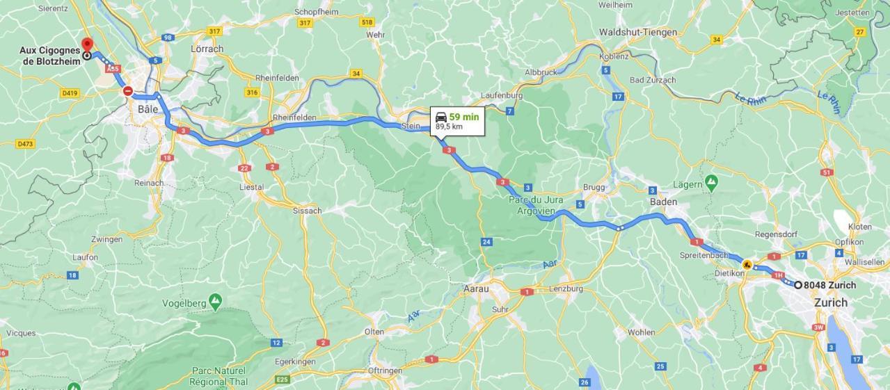 Appartamento Aux Cigognes De Blotzheim Esterno foto